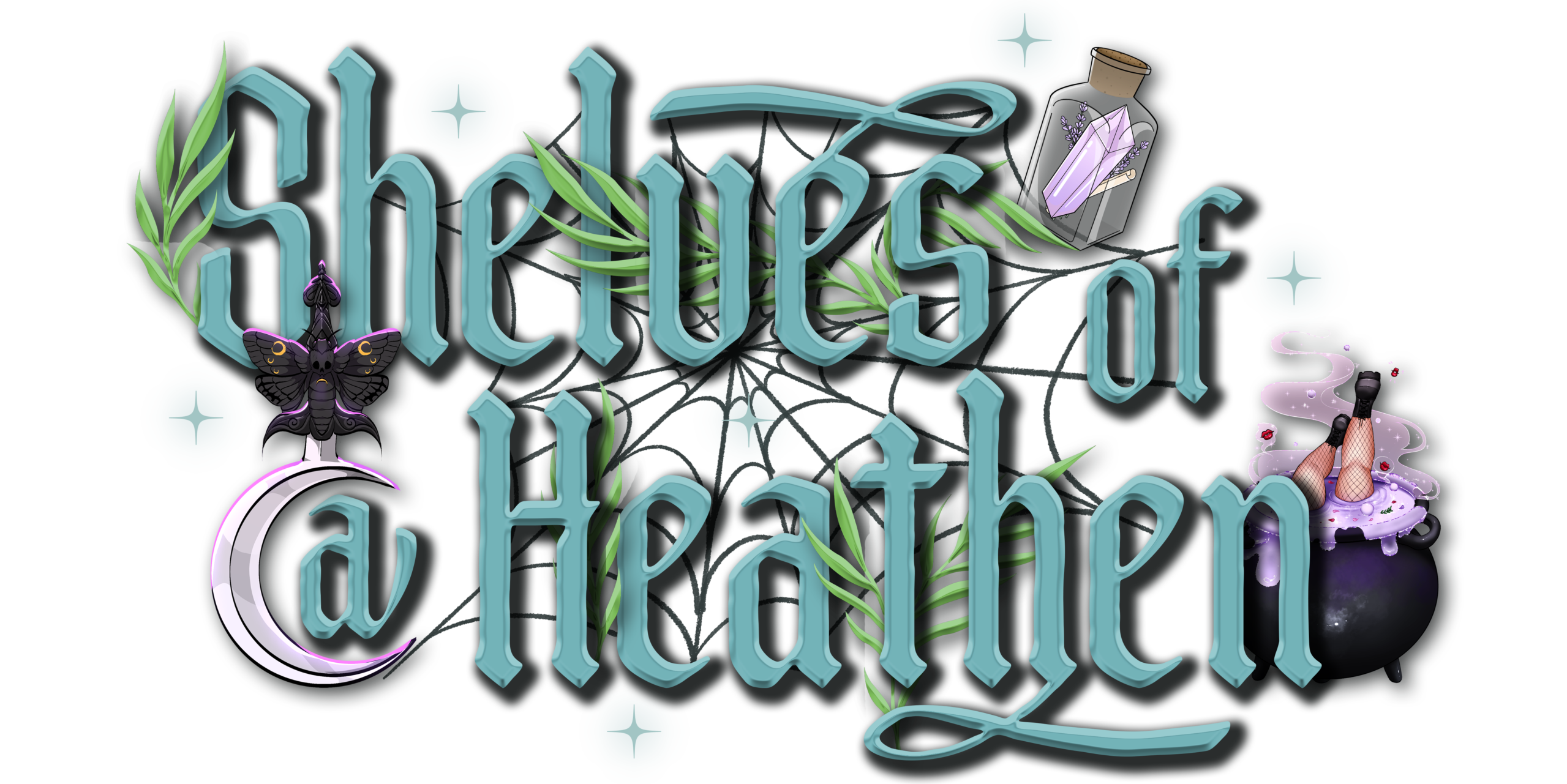 Shelves of a Heathen Logo